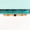 Picture of Late Edwardian Era 10K Yellow Gold, Seed Pearl & Garnet Bar Brooch by Ostby Barton