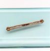 Picture of Edwardian Era 10K Yellow & White Gold Filigree Bar Brooch With Amethyst Center