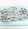 Picture of Antique Sterling Silver, Cut Rock Crystal & 14K Gold (Tested) Rosary By Hmh