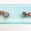 Picture of 'The Daily Double' Heidi Daus Necklace Pair In Mauve With Removable Clasp