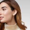 Picture of Julie Vos Trieste - Trieste Coin Stud Earrings