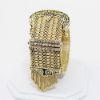Picture of Original 14K Yellow Gold Buckle Style Covered Wristwatch 