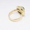 Picture of 14k Gold Sapphire & Diamond Dome Ring