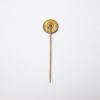 Picture of Art Nouveau 14k Gold Sick Pin Featuring Woman with Birds