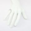Picture of 18k White Gold, Round Brilliant Cut, Split Shank Diamond Engagement Ring