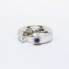 Picture of 2.50ct Pave Diamond Hoop Earrings, 18k White Gold