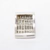 Picture of 18k White Gold & Invisible Set 5.00ct Diamond Slide/Pendant