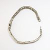 Picture of Art Deco Era 14k White Gold Filigree, Diamond & Synthetic Sapphire Bracelet
