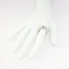 Picture of 14k White Gold & 1.00CT Diamond Men's Wedding Band