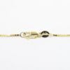 Picture of Exclusive 14k Yellow Gold, Diamond & Sapphire Evil Eye Necklace
