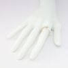 Picture of 14k Yellow Gold, Diamond & White Enamel Bypass Ring