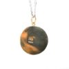 Picture of 1948 Sixpence Coin in 9kt Yellow Gold Bezel Charm/Pendant 