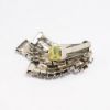 Picture of Vintage Signed Hobé Clear, Grey & Aurora Borealis Rhinestone Shooting Star Clip-On Earrings