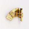 Picture of Vintage 1940's Hector Aguilar for Coro Gilt Sterling Silver Brooch with Green Czech Glass Accent