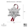 Picture of 2024 28th Edition Towle Sterling Star Ornament