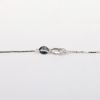 Picture of 14k White Gold, Blue Sapphire and Diamond Pendant Necklace