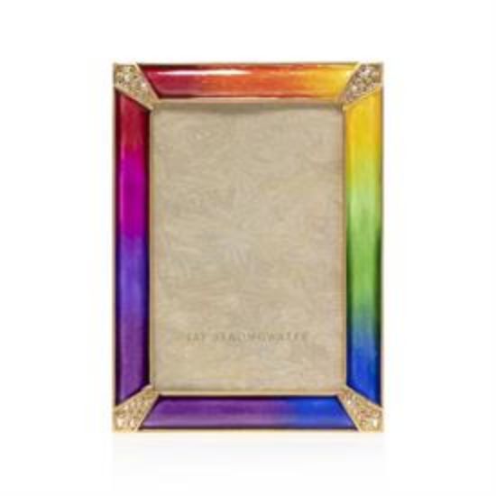 Picture of Jay Strongwater Leonard Pavé Corner Frame - Pop Life