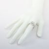 Picture of 14k White Gold & GIA Certified 2.01ct Diamond Solitaire Engagement Ring with Octagonal Diamond Halo