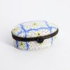 Picture of Vintage Traditional Limoges Porcelain Trinket Box with Green & Blue Flower Motif