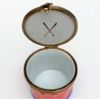 Picture of Rare Retired Snare Drum With Teddy Bear Clasp Limoges Trinket Box