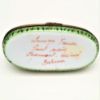 Picture of  Retired Limoges Porcelain Lion In Grass Trinket Box by Chamart