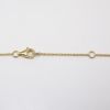 Picture of 14k Yellow Gold & Diamond Double Butterfly Necklace 