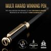 Picture of Scriveiner London Classic Black Lacquer Fountain Pen - Medium Nib