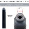 Picture of Scriveiner London 20 Black Standard Fountain Pen Ink Refills