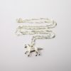 Picture of Kingspoint Designs White Stallion Trinket Box with Matching Necklace