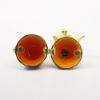 Picture of Kingspoint Designs 'Knightly' Ruby Red Egg Trinket Box with Stand & Matching Necklace