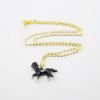 Picture of Kingspoint Designs Sylvester the Black Stallion Trinket Box with Matching Necklace