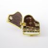 Picture of Kingspoint Designs Pretty Piano with Butterflies Trinket Box with Matching Necklace
