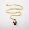Picture of Kingspoint Designs Santa in His Sleigh Trinket Box with Matching Necklace