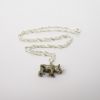 Picture of Kingspoint Designs Rhino with Bird Friends Trinket Box with Matching Necklace