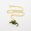 Picture of Kingspoint Designs Art the Gecko Trinket Box with Matching Necklace