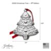 Picture of Gorham 2025 9th Edition Christmas Tree Sterling Silver Ornament