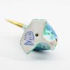 Picture of Herend Porcelain Pelican Figurine #5170 in Green Fishnet 