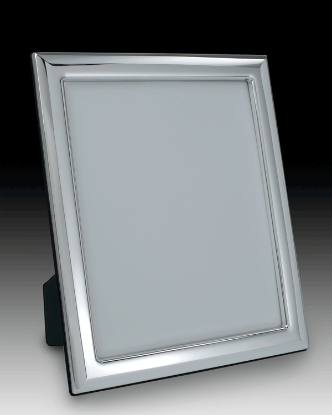 Picture of the925inc 5X7 Sterling Silver 'Wide Border' Picture Frame