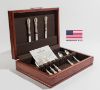 Picture of Flatware Chest with Rich Mahogany finish - No Drawer
