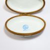 Picture of Retired Limoges Porcelain Black & White Cat Pair Trinket Box