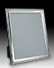 Picture of 5x7 Sterling Silver 'Ribbon & Reed' Picture Frame by the925inc