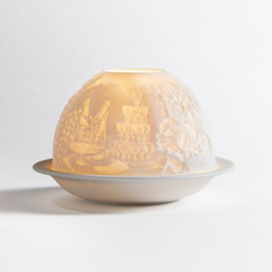 Picture of Bernardaud Porcelain 'Wedding' Votivelight Candle Holder
