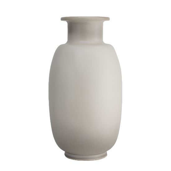 Picture of Rookwood for Mottahedeh 'Sung' Vase in White & Gray