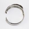 Picture of Antique Sterling Silver Hinged Faux Buckle Bracelet by Robert James Dick, Birmingham, ca. 1883