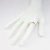 Picture of Vintage 10k Yellow Gold & Diamond Solitaire Engagement Ring with Milgrain Detailing
