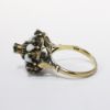 Picture of Vintage 9k Yellow Gold, Blue Sapphire & Opal Thai Princess Ring