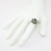 Picture of Vintage 9k Yellow Gold, Blue Sapphire & Opal Thai Princess Ring