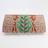 Picture of David Jeffrey Clutch Purse with gold, silver & pearl beads