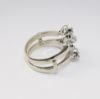 Picture of 14k White Gold Sapphire & Diamond Ring Jacket 