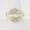 Picture of 14k Yellow Gold Diamond Jacket Ring 